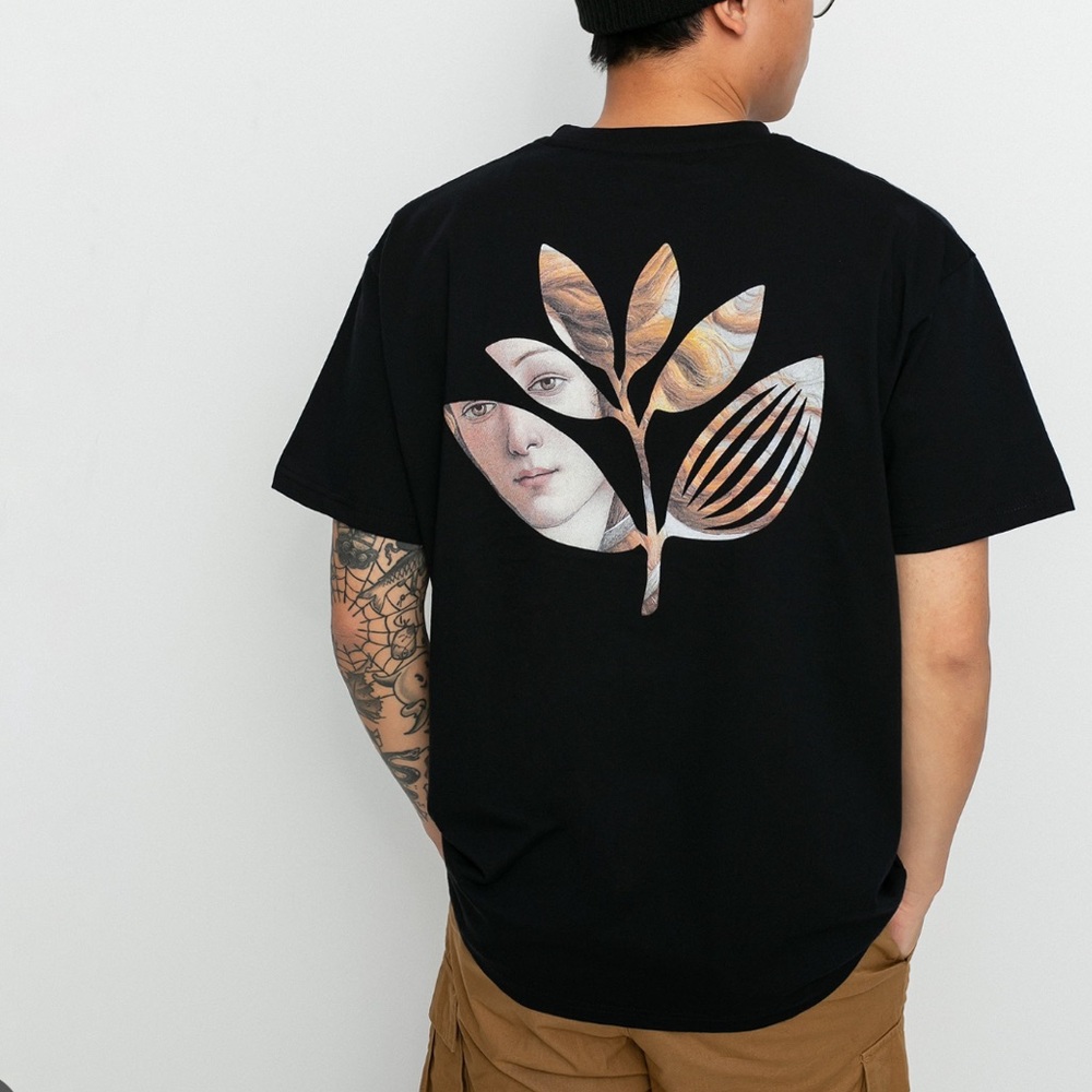Magenta Skateboards Botticelli Plant Graphic TShirt‎